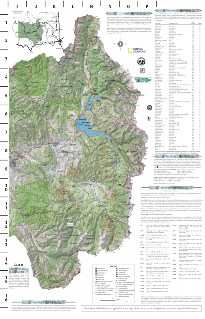 Trail Map for this riding area
