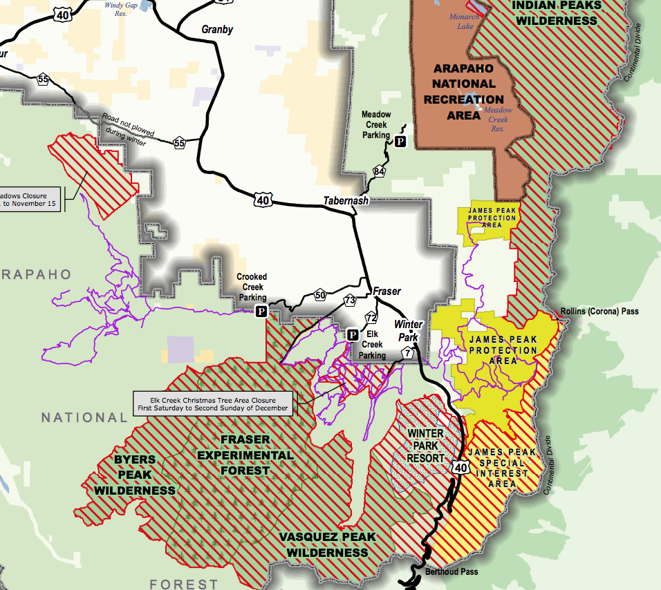 Trail Map for this riding area