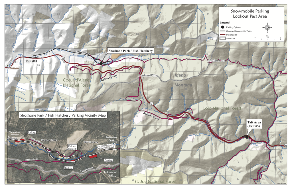 Trail Map for this riding area