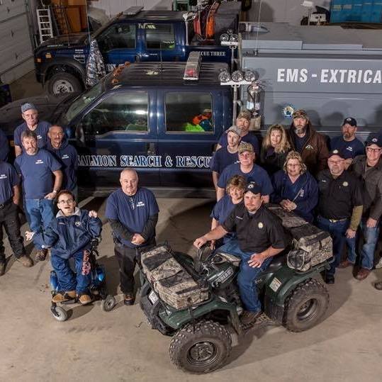 Search & Rescue for this riding area